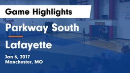 Parkway South  vs Lafayette  Game Highlights - Jan 6, 2017