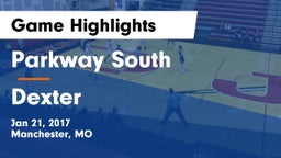 Parkway South  vs Dexter  Game Highlights - Jan 21, 2017