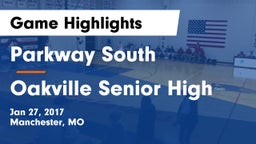 Parkway South  vs Oakville Senior High Game Highlights - Jan 27, 2017