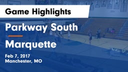 Parkway South  vs Marquette  Game Highlights - Feb 7, 2017