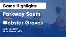Parkway South  vs Webster Groves  Game Highlights - Dec. 10, 2018