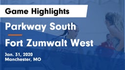 Parkway South  vs Fort Zumwalt West  Game Highlights - Jan. 31, 2020