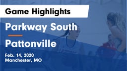 Parkway South  vs Pattonville  Game Highlights - Feb. 14, 2020