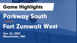 Parkway South  vs Fort Zumwalt West  Game Highlights - Jan. 26, 2022