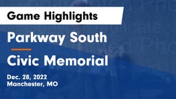 Parkway South  vs Civic Memorial  Game Highlights - Dec. 28, 2022