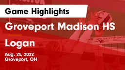 Groveport Madison HS vs Logan  Game Highlights - Aug. 25, 2022