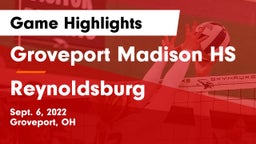 Groveport Madison HS vs Reynoldsburg  Game Highlights - Sept. 6, 2022