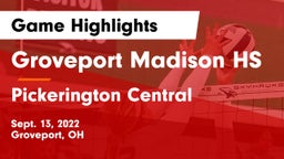 Groveport Madison HS vs Pickerington Central  Game Highlights - Sept. 13, 2022