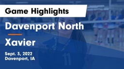 Davenport North  vs Xavier  Game Highlights - Sept. 3, 2022