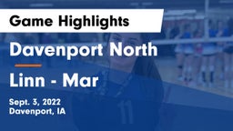 Davenport North  vs Linn - Mar  Game Highlights - Sept. 3, 2022