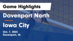 Davenport North  vs Iowa City  Game Highlights - Oct. 7, 2023