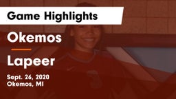 Okemos  vs Lapeer   Game Highlights - Sept. 26, 2020