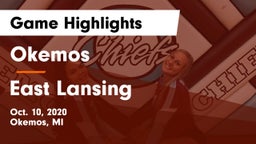 Okemos  vs East Lansing Game Highlights - Oct. 10, 2020