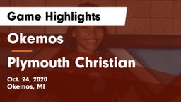 Okemos  vs Plymouth Christian Game Highlights - Oct. 24, 2020