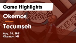 Okemos  vs Tecumseh  Game Highlights - Aug. 24, 2021