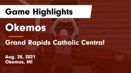 Okemos  vs Grand Rapids Catholic Central  Game Highlights - Aug. 28, 2021