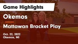 Okemos  vs Mattawan Bracket Play Game Highlights - Oct. 22, 2022