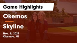 Okemos  vs Skyline  Game Highlights - Nov. 8, 2022