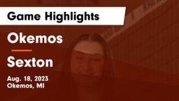 Okemos  vs Sexton Game Highlights - Aug. 18, 2023