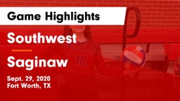 Southwest  vs Saginaw  Game Highlights - Sept. 29, 2020