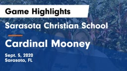 Sarasota Christian School vs Cardinal Mooney  Game Highlights - Sept. 5, 2020