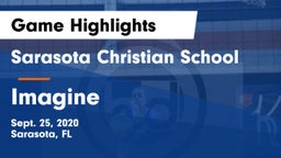 Sarasota Christian School vs Imagine  Game Highlights - Sept. 25, 2020