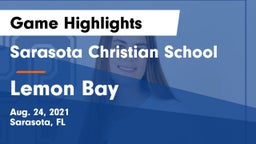 Sarasota Christian School vs Lemon Bay  Game Highlights - Aug. 24, 2021