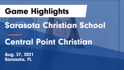 Sarasota Christian School vs Central Point Christian Game Highlights - Aug. 27, 2021