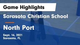 Sarasota Christian School vs North Port  Game Highlights - Sept. 16, 2021