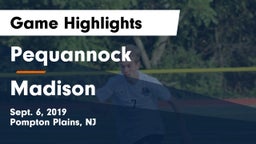 Pequannock  vs Madison  Game Highlights - Sept. 6, 2019