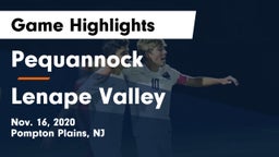 Pequannock  vs Lenape Valley  Game Highlights - Nov. 16, 2020