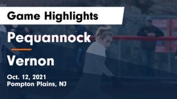 Pequannock  vs Vernon  Game Highlights - Oct. 12, 2021