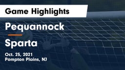 Pequannock  vs Sparta  Game Highlights - Oct. 25, 2021