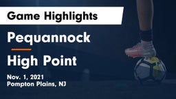 Pequannock  vs High Point  Game Highlights - Nov. 1, 2021