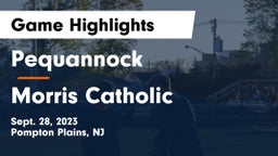 Pequannock  vs Morris Catholic  Game Highlights - Sept. 28, 2023