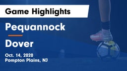 Pequannock  vs Dover  Game Highlights - Oct. 14, 2020