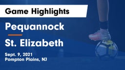 Pequannock  vs St. Elizabeth Game Highlights - Sept. 9, 2021