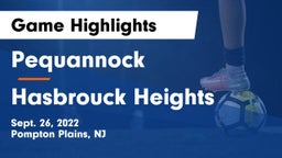 Pequannock  vs Hasbrouck Heights  Game Highlights - Sept. 26, 2022