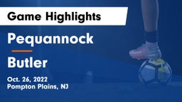 Pequannock  vs Butler  Game Highlights - Oct. 26, 2022