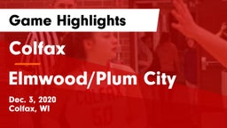 Colfax  vs Elmwood/Plum City Game Highlights - Dec. 3, 2020