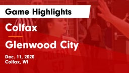 Colfax  vs Glenwood City  Game Highlights - Dec. 11, 2020