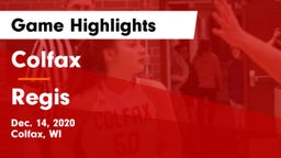 Colfax  vs Regis  Game Highlights - Dec. 14, 2020