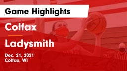 Colfax  vs Ladysmith  Game Highlights - Dec. 21, 2021