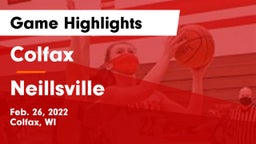 Colfax  vs Neillsville  Game Highlights - Feb. 26, 2022