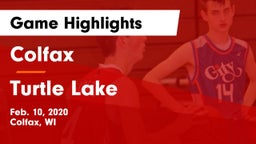 Colfax  vs Turtle Lake  Game Highlights - Feb. 10, 2020