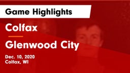 Colfax  vs Glenwood City  Game Highlights - Dec. 10, 2020