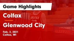 Colfax  vs Glenwood City  Game Highlights - Feb. 2, 2021