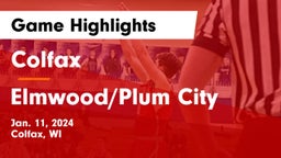 Colfax  vs Elmwood/Plum City  Game Highlights - Jan. 11, 2024