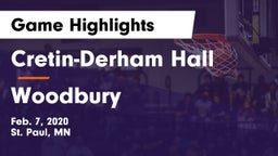 Cretin-Derham Hall  vs Woodbury  Game Highlights - Feb. 7, 2020