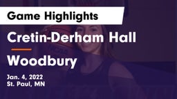 Cretin-Derham Hall  vs Woodbury  Game Highlights - Jan. 4, 2022
